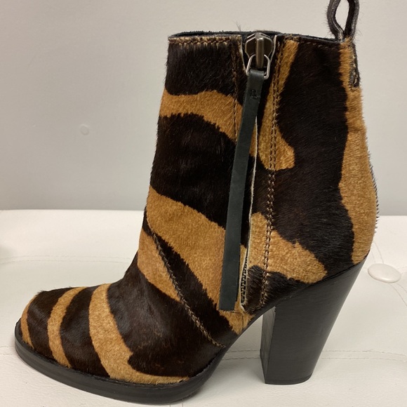 Acne Studios Boot/Booties Colt Pony Printed Calf Hair Brown/Tan Pattern - Picture 3 of 6